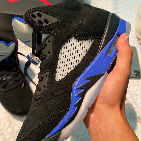 Jordan 5 racer blue size 10.5 - Picture 2 of 7